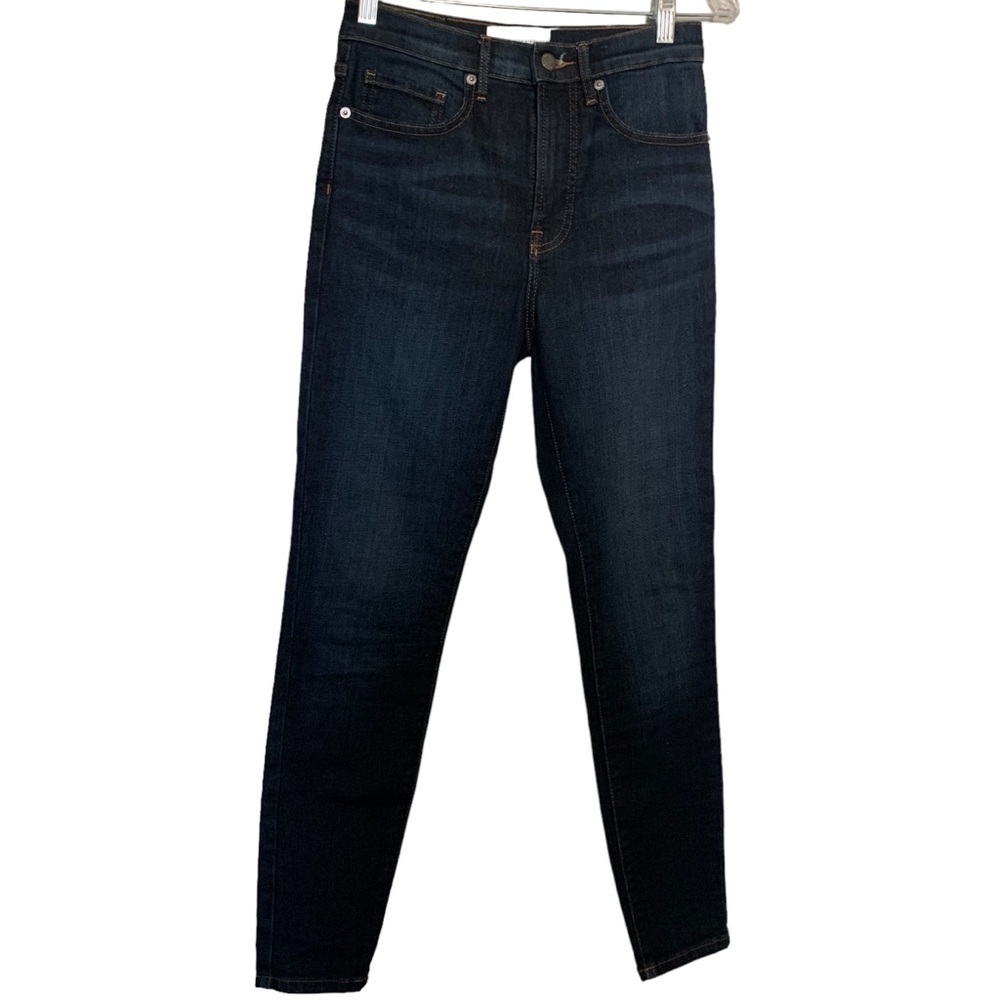 Everlane The High-Rise Skinny Jean Ankle Length Dark Wash